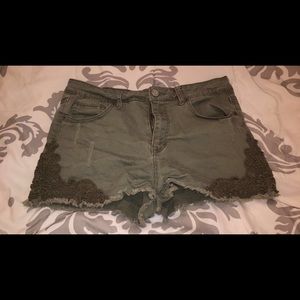 Aeropostale high waisted shorts